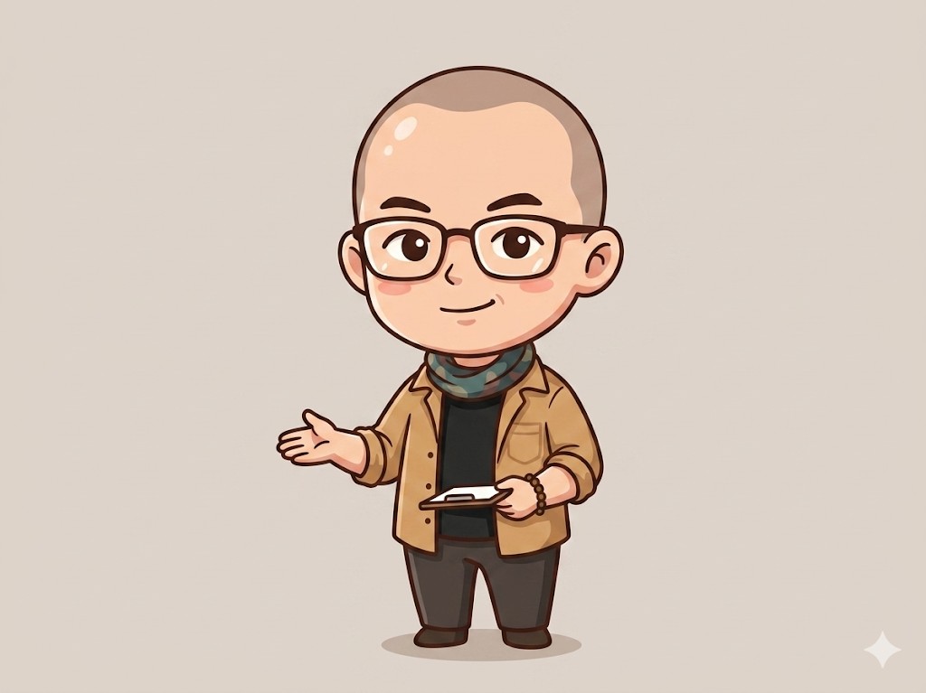 講師老楊 Q 版照片